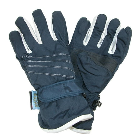CTM® Kids' Waterproof Two Tone Ski Gloves