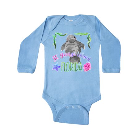 Inktastic St. George Island Florida Cute Swimming Manatee Gift Baby Boy or Baby Girl Long Sleeve Bodysuit
Inktastic St. George Island Florida Cute Swimming Manatee Gift Baby Boy or Baby Girl Long Sleeve Bodysuit