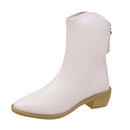 Fsqjgq Womens Rain Boots Size 12 Fashion Autumn Women Ankle Boots Low Heel Thick Heel Pointed Toe Solid Color Back Zipper Comfortable Casual Womens Suede Booties Beige 39
Fsqjgq Womens Rain Boots Size 12 Fashion Autumn Women Ankle Boots Low Heel Thick Heel Pointed Toe Solid Color Back Zipper Comfortable Casual Womens Suede Booties Beige 39
