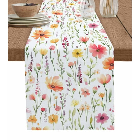 Flower Table Runner Eucalyptus Plant Garden Red Floral Watercolor Tablerunners 13 x 90 Inch Table Decorations Tabletop Scarf for Summer Gathering Holiday Farmhouse Kitchen Dining Decor
Flower Table Runner Eucalyptus Plant Garden Red Floral Watercolor Tablerunners 13 x 90 Inch Table Decorations Tabletop Scarf for Summer Gathering Holiday Farmhouse Kitchen Dining Decor