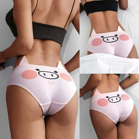 Shiusina Women Funny Lingerie G-string Briefs Underwear Panties T string Thongs Knickers Pink L
Shiusina Women Funny Lingerie G-string Briefs Underwear Panties T string Thongs Knickers Pink L