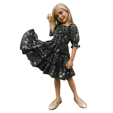 Kids Baby Little Girls Dresses Summer Puff Sleeve Floral Backless Princess Dress Ruffle Casual Dresses Outfits Clothes
Kids Baby Little Girls Dresses Summer Puff Sleeve Floral Backless Princess Dress Ruffle Casual Dresses Outfits Clothes