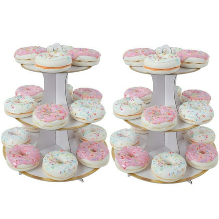3 Tier Round Cardboard Cupcake Stand Tower Reusable Cardboard Dessert Stand for Wedding Birthday Party Supplies
3 Tier Round Cardboard Cupcake Stand Tower Reusable Cardboard Dessert Stand for Wedding Birthday Party Supplies