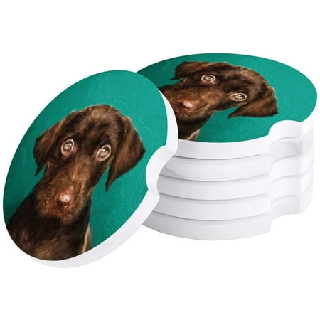 KXMDXA Cute Puppy Green Set of 2 Car Coaster for Drinks Absorbent Ceramic Stone Coasters Cup Mat with Cork Base for Home Kitchen Room Coffee Table Bar Decor
KXMDXA Cute Puppy Green Set of 2 Car Coaster for Drinks Absorbent Ceramic Stone Coasters Cup Mat with Cork Base for Home Kitchen Room Coffee Table Bar Decor