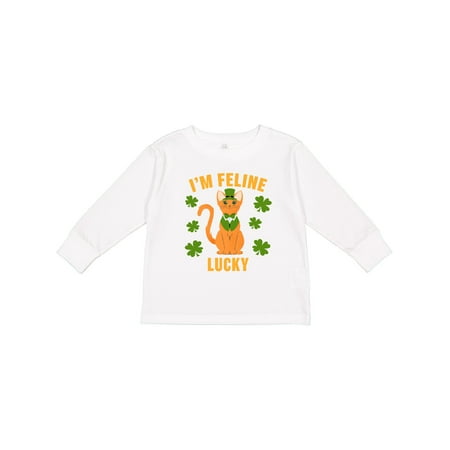 Inktastic St. Patrick s Day I m Feline Lucky Gift Toddler Boy or Toddler Girl Long Sleeve T-Shirt
Inktastic St. Patrick s Day I m Feline Lucky Gift Toddler Boy or Toddler Girl Long Sleeve T-Shirt