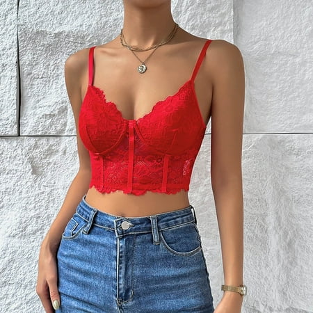 TOWED22 Plus Size Bras Women s Lace Bra Non Padded Unlined Bra Full Coverage Underwire Plus Size Lace Bralette Lingerie Red S
TOWED22 Plus Size Bras Women s Lace Bra Non Padded Unlined Bra Full Coverage Underwire Plus Size Lace Bralette Lingerie Red S