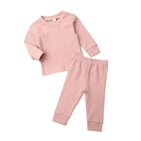 XINSHIDE Kids Toddler Girls Clothes Casual Soild Ribbed Long Sleeves Top Pants Pamjams Set Outfit Baby Girl Clothes
XINSHIDE Kids Toddler Girls Clothes Casual Soild Ribbed Long Sleeves Top Pants Pamjams Set Outfit Baby Girl Clothes