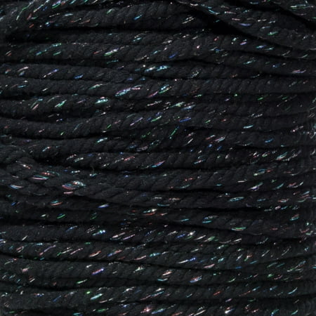 Twisted 3 Strand Glitter Natural Cotton Rope - 1/4In & 1/2In Diameters - Super Soft Assorted Glitter Colors in 10ft 25ft 50ft 100ft
Twisted 3 Strand Glitter Natural Cotton Rope - 1/4In & 1/2In Diameters - Super Soft Assorted Glitter Colors in 10ft 25ft 50ft 100ft