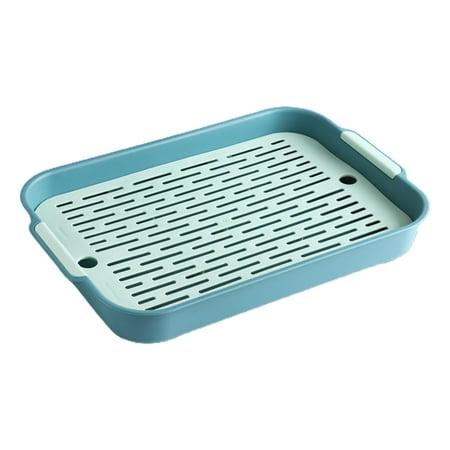 Double Layer Dish Drain Tray with Arc Handle Double Layer Drying Rack can Be Used for Fruit Vegetable Kitchen Household
Double Layer Dish Drain Tray with Arc Handle Double Layer Drying Rack can Be Used for Fruit Vegetable Kitchen Household