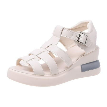 Womens Sandals Women s Summer Platform Wedge Heel Sandals Comfortable Leather Sandals Peep Toe Wedges
Womens Sandals Women s Summer Platform Wedge Heel Sandals Comfortable Leather Sandals Peep Toe Wedges