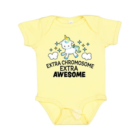 Inktastic Extra Chromosome Extra Awesome with Unicorn Gift Baby Boy or Baby Girl Bodysuit
Inktastic Extra Chromosome Extra Awesome with Unicorn Gift Baby Boy or Baby Girl Bodysuit
