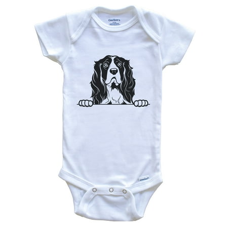 Springer Spaniel Dog Breed Drawing Cute One Piece Baby Bodysuit
Springer Spaniel Dog Breed Drawing Cute One Piece Baby Bodysuit