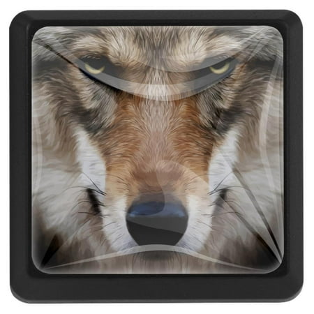 Ownta Square with Screws 3 Pcs for Cupboard Dressing Table Bookcase Drawer Pull Handle Cabinet Door Knobs Wolf Aniaml
Ownta Square with Screws 3 Pcs for Cupboard Dressing Table Bookcase Drawer Pull Handle Cabinet Door Knobs Wolf Aniaml