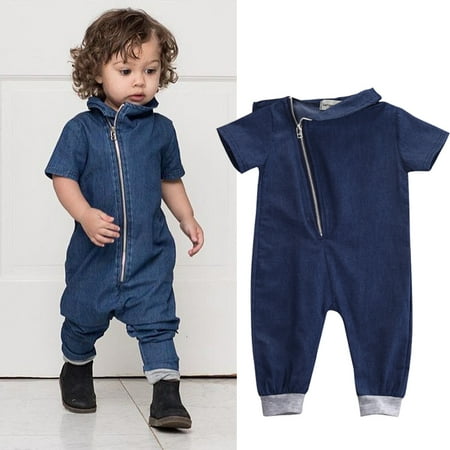 Qtinghua Infant Toddler Baby Boy Girl Clothes Denim Romper One Piece Long Sleeve Jumpsuit Ziper Bodysuit Outfits Blue 2-3 Years
Qtinghua Infant Toddler Baby Boy Girl Clothes Denim Romper One Piece Long Sleeve Jumpsuit Ziper Bodysuit Outfits Blue 2-3 Years