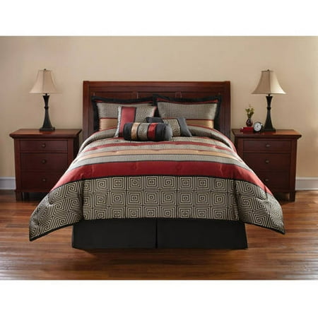 mainstays 7 piece comforter set preston walmart com mainstays 7 piece comforter set preston walmart com