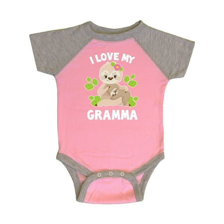 Inktastic Cute Sloth I Love My Gramma with Green Leaves Gift Baby Boy or Baby Girl Bodysuit 
Inktastic Cute Sloth I Love My Gramma with Green Leaves Gift Baby Boy or Baby Girl Bodysuit