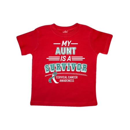 Inktastic My Aunt is a Survivor Cervical Cancer Awareness Gift Toddler Boy or Toddler Girl T-Shirt
Inktastic My Aunt is a Survivor Cervical Cancer Awareness Gift Toddler Boy or Toddler Girl T-Shirt