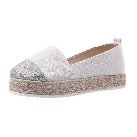 AnuirheiH Women Shoes Hemp Rope Woven Thick-soled Fisherman Shoes Solid Color Ladies Single Shoes 4-6$ off 2nd
AnuirheiH Women Shoes Hemp Rope Woven Thick-soled Fisherman Shoes Solid Color Ladies Single Shoes 4-6$ off 2nd
