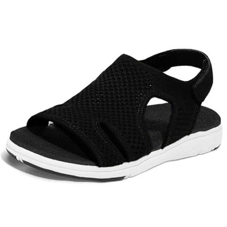 Tapsier Women Orthopedic Open Toe Sandals Summer Shoes With Arch Support Black US 9.5
Tapsier Women Orthopedic Open Toe Sandals Summer Shoes With Arch Support Black US 9.5