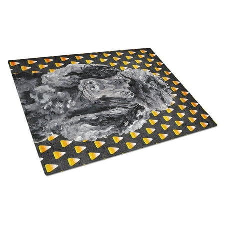 Caroline s Treasures Black Standard Poodle Candy Corn Halloween Glass Cutting Board Large Size
Caroline s Treasures Black Standard Poodle Candy Corn Halloween Glass Cutting Board Large Size
