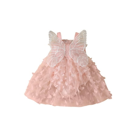 TOPGOD Newborn Baby Girl Romper Tutu Dress Sleevless 3D Butterfly Ruffle Tulle Dress Bodysuit Summer Birthday
TOPGOD Newborn Baby Girl Romper Tutu Dress Sleevless 3D Butterfly Ruffle Tulle Dress Bodysuit Summer Birthday