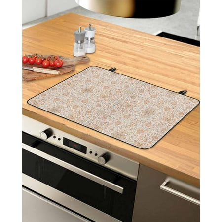 Orange Vintage Boho Stove Top Covers for Electric Stove Heat Insulation Fireproof Glass Cooktop Cover Counter Top Glass Stove Cover for Prevent Scratches 36 x21 Southwestern Ethnic Mexican Floral
Orange Vintage Boho Stove Top Covers for Electric Stove Heat Insulation Fireproof Glass Cooktop Cover Counter Top Glass Stove Cover for Prevent Scratches 36 x21 Southwestern Ethnic Mexican Floral