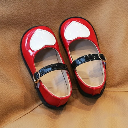 RUICUW Spring And Autumn Korean Edition Baby Soft Sole Love Small Leather Shoes Round Toe Shallow Mouth Small Single Shoes Girls Princess Shoes 4-4.5 Years
RUICUW Spring And Autumn Korean Edition Baby Soft Sole Love Small Leather Shoes Round Toe Shallow Mouth Small Single Shoes Girls Princess Shoes 4-4.5 Years
