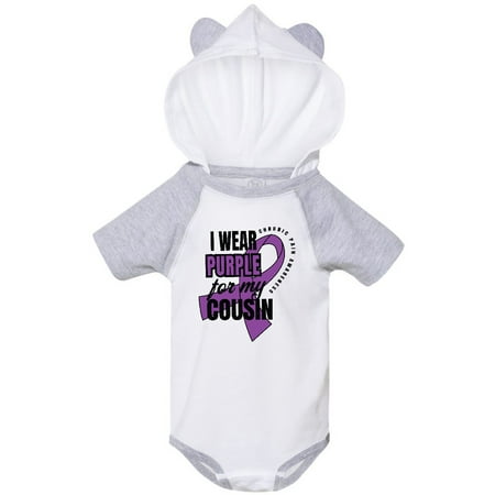Inktastic Chronic Pain I Wear Purple For My Cousin Gift Baby Boy or Baby Girl Bodysuit
Inktastic Chronic Pain I Wear Purple For My Cousin Gift Baby Boy or Baby Girl Bodysuit
