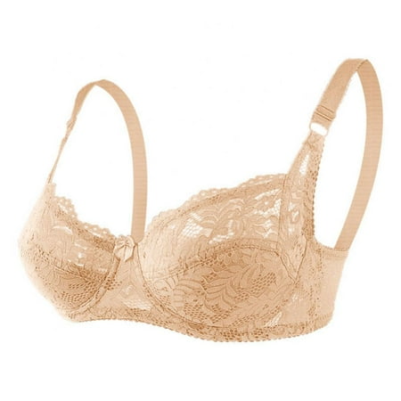 Women s Thin Lace Gathering Bra Solid Color B-cup Soft Breathable Underwear Beauty U Back Charming Underwired Bralette Adjustable Bra(1-Packs)
Women s Thin Lace Gathering Bra Solid Color B-cup Soft Breathable Underwear Beauty U Back Charming Underwired Bralette Adjustable Bra(1-Packs)