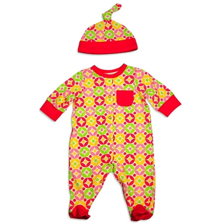Offspring Baby Girls Coveralls Pajamas Infant Female Footed Sleepers with Hat Yellow 6M
Offspring Baby Girls Coveralls Pajamas Infant Female Footed Sleepers with Hat Yellow 6M