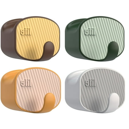 Self Adhesive Wall Hooks Nonslip Dampproof Wall Hooks for Home Office School Dorms Brown
Self Adhesive Wall Hooks Nonslip Dampproof Wall Hooks for Home Office School Dorms Brown
