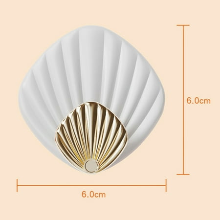 HOVTOIL Wall Hook 4 Pcs/Set Multi-use Shell Shape Practical Punch-free Traceless Home Hooks
HOVTOIL Wall Hook 4 Pcs/Set Multi-use Shell Shape Practical Punch-free Traceless Home Hooks