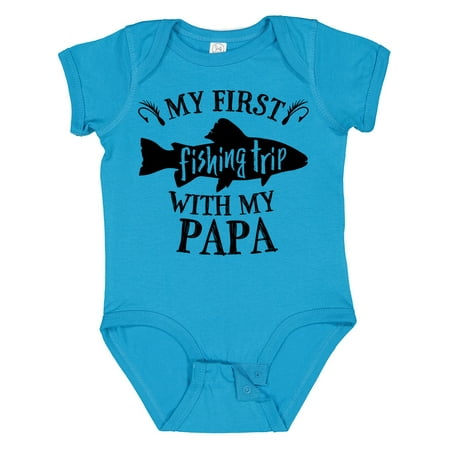 Inktastic My First Fishing Trip with My Papa Gift Baby Boy or Baby Girl Bodysuit
Inktastic My First Fishing Trip with My Papa Gift Baby Boy or Baby Girl Bodysuit
