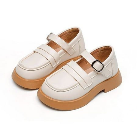 Cathalem Simple Boots Fashion Four Seasons Children Casual Shoes Thick Bottom Non Slip Round Toe Buckle Shallow Shoes for Kids White 6 Years
Cathalem Simple Boots Fashion Four Seasons Children Casual Shoes Thick Bottom Non Slip Round Toe Buckle Shallow Shoes for Kids White 6 Years