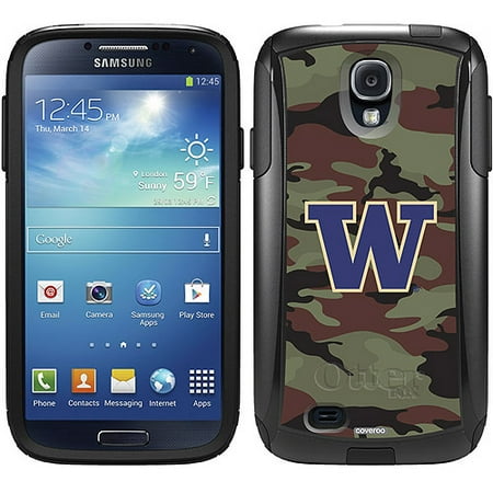 University of Washington Camo 1 Design on OtterBox Commuter Series Case for Samsung Galaxy S4