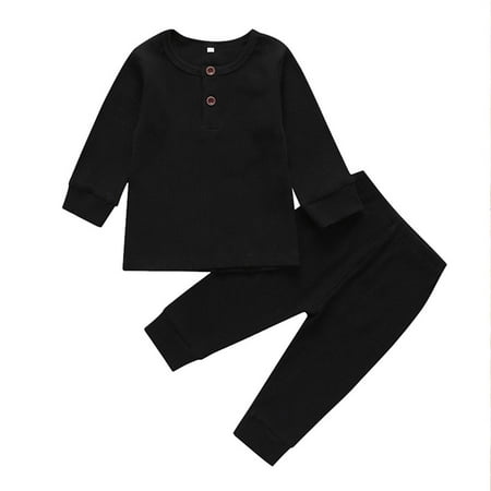 Pejock Infant Toddler Baby Girls Boys Clothes Outfits Shirt Pants SetsFashion Long Sleeve Round-Neck Solid Tops Pants Outfits for 9-12Months
Pejock Infant Toddler Baby Girls Boys Clothes Outfits Shirt Pants SetsFashion Long Sleeve Round-Neck Solid Tops Pants Outfits for 9-12Months