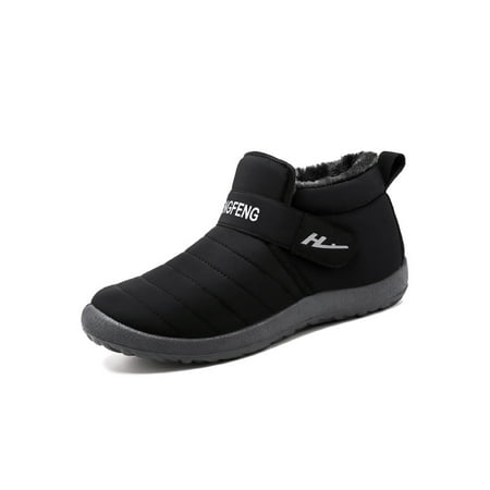 Avamo Unisex Comfort Winter Warm Shoes Low Heel Snow Boots Hiking Memory Foam Men Black 8
Avamo Unisex Comfort Winter Warm Shoes Low Heel Snow Boots Hiking Memory Foam Men Black 8