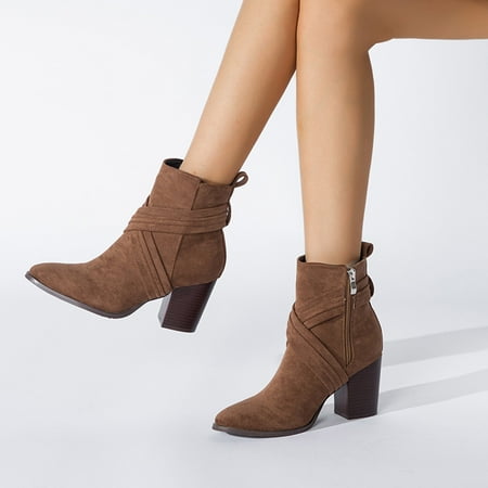 Hot Sale Clearance Juebong Women s Shoes Fashion Minimalistic Solid Color Comfortable Zipper High Heel Thick Heel Boots
Hot Sale Clearance Juebong Women s Shoes Fashion Minimalistic Solid Color Comfortable Zipper High Heel Thick Heel Boots