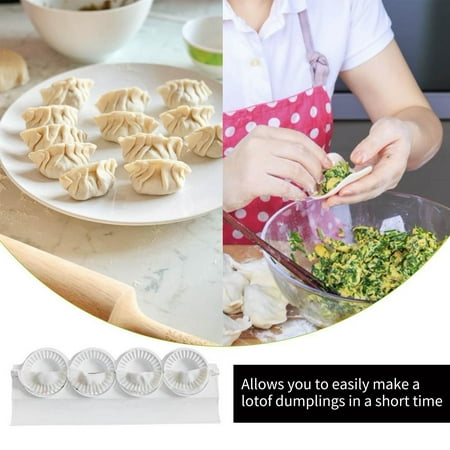 Kohagoki Dumpling Maker Molds Household Four - Ravioli Press Mold Making Tool Stainless Steel Dumpling Maker Easy-tool for Dumpling Wrap Four At A Time Kitchen Accessories Gadgets
Kohagoki Dumpling Maker Molds Household Four - Ravioli Press Mold Making Tool Stainless Steel Dumpling Maker Easy-tool for Dumpling Wrap Four At A Time Kitchen Accessories Gadgets