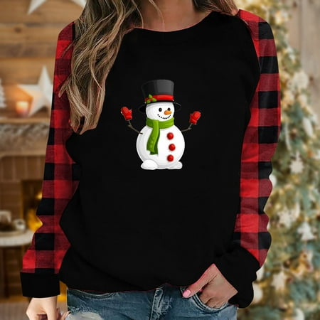 Zedker Fall Tops for Women 2022 Trendy Business Casual Tops for Women Plus Size Women Fashion Casual Print Round Neck Loose Long Sleeve T-Shirt Top Blouse Pullover
Zedker Fall Tops for Women 2022 Trendy Business Casual Tops for Women Plus Size Women Fashion Casual Print Round Neck Loose Long Sleeve T-Shirt Top Blouse Pullover