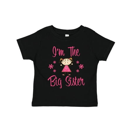 Inktastic The Big Sister Gift Toddler Toddler Girl T-Shirt 
Inktastic The Big Sister Gift Toddler Toddler Girl T-Shirt