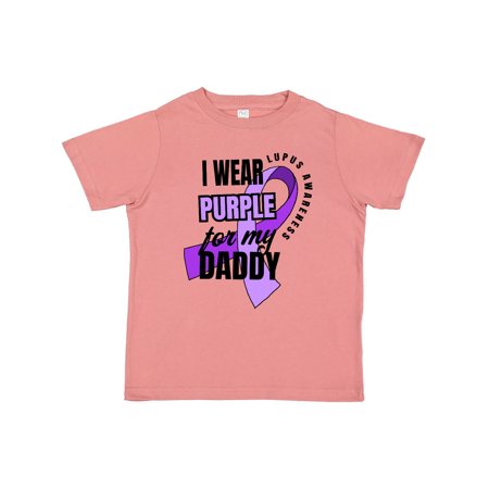 Inktastic I Wear Purple For My Daddy Lupus Awareness Gift Toddler Boy or Toddler Girl T-Shirt
Inktastic I Wear Purple For My Daddy Lupus Awareness Gift Toddler Boy or Toddler Girl T-Shirt