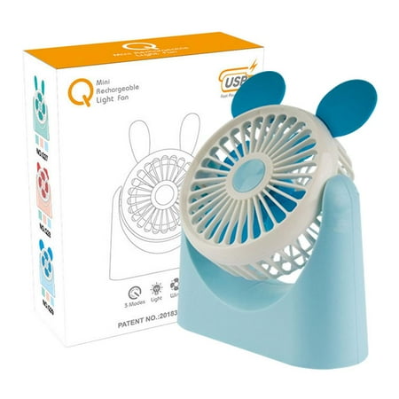 Younar Cartoon USB Desktop Fan 3 Gears Adjustable Mini Portable Table Fan Quiet Mini USB Personal Fan for Home Desktop Office Table comfy
Younar Cartoon USB Desktop Fan 3 Gears Adjustable Mini Portable Table Fan Quiet Mini USB Personal Fan for Home Desktop Office Table comfy