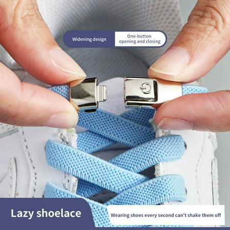 Hesroicy 2Pcs Shoes Laces Fastener No Tie Shoelaces Press Type Creative Elastic Shoelace Lock Buckle Shoes Accessories
Hesroicy 2Pcs Shoes Laces Fastener No Tie Shoelaces Press Type Creative Elastic Shoelace Lock Buckle Shoes Accessories