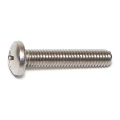#10-32 x 1 18-8 Stainless Steel Fine Thread Phillips Pan Head Machine Screws MSPSS-218
#10-32 x 1 18-8 Stainless Steel Fine Thread Phillips Pan Head Machine Screws MSPSS-218