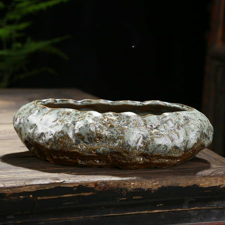 Homeex Creative Desktop Retro Ceramic Flower Pot C With hole
Homeex Creative Desktop Retro Ceramic Flower Pot C With hole