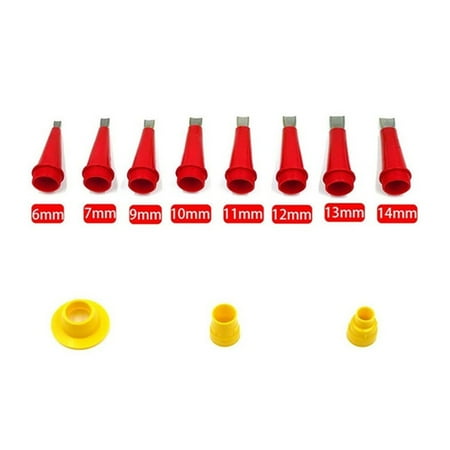 BAMILL Stainless Steel Caulk Nozzle Applicators with Bases Caulk Finisher Sealant Tool
BAMILL Stainless Steel Caulk Nozzle Applicators with Bases Caulk Finisher Sealant Tool