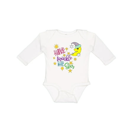 Inktastic Twinkle Twinkle Little Star with Yellow Moon in Night Cap Gift Baby Boy or Baby Girl Long Sleeve Bodysuit
Inktastic Twinkle Twinkle Little Star with Yellow Moon in Night Cap Gift Baby Boy or Baby Girl Long Sleeve Bodysuit
