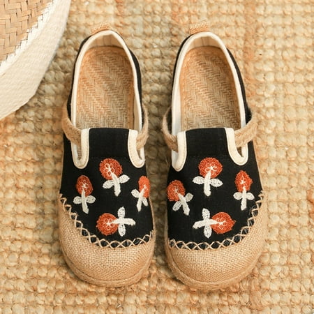 Josdec Womens Shoes Clearance Ethnic Style Cloth Shoes Embroidered Shoes A Slip-on Flat Big Toe Shoes
Josdec Womens Shoes Clearance Ethnic Style Cloth Shoes Embroidered Shoes A Slip-on Flat Big Toe Shoes