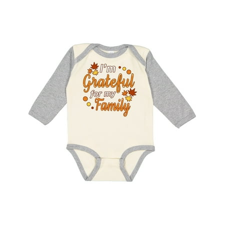 Inktastic I m Grateful for my Family in Orange with Fall Leaves Gift Baby Boy or Baby Girl Long Sleeve Bodysuit
Inktastic I m Grateful for my Family in Orange with Fall Leaves Gift Baby Boy or Baby Girl Long Sleeve Bodysuit